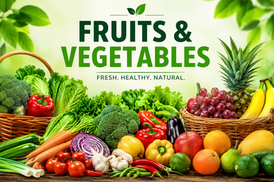 Fruits and Vegetables