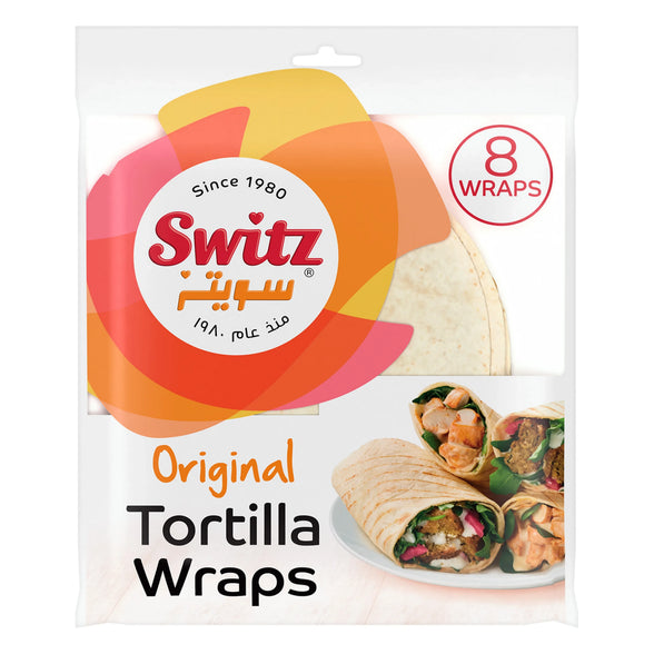 Switz Original Tortilla Wraps 8 pcs 360 g
